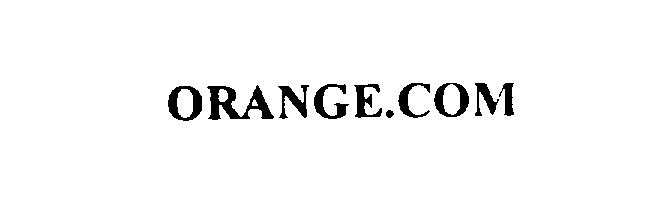 Trademark Logo ORANGE.COM