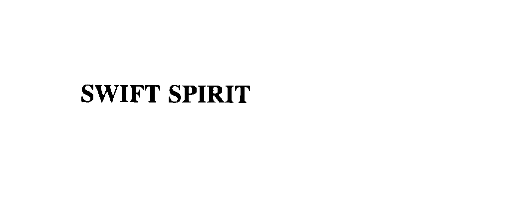 Trademark Logo SWIFT SPIRIT