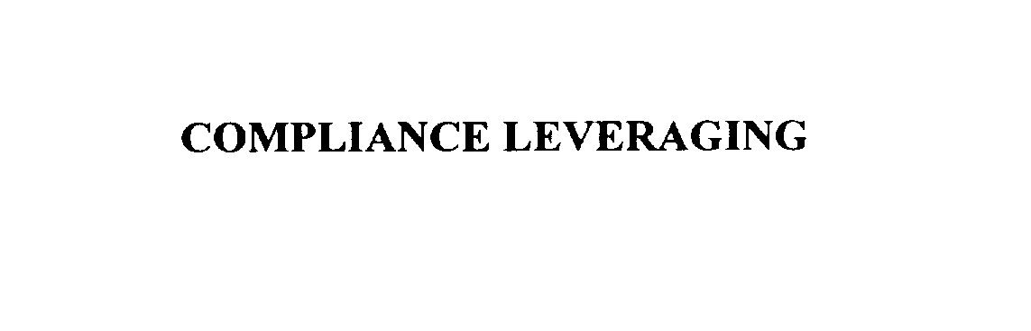 Trademark Logo COMPLIANCE LEVERAGING