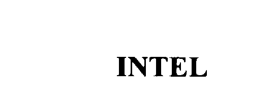 Trademark Logo INTEL