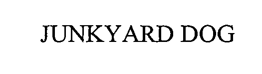 Trademark Logo JUNKYARD DOG