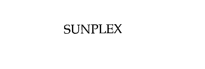 Trademark Logo SUNPLEX
