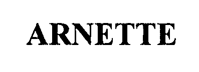 Trademark Logo ARNETTE