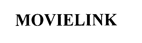 Trademark Logo MOVIELINK