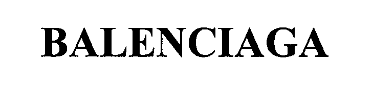 Trademark Logo BALENCIAGA