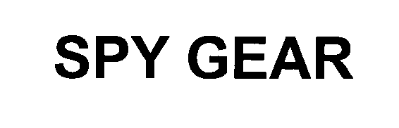 Trademark Logo SPY GEAR