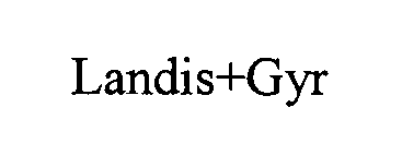 Trademark Logo LANDIS+GYR