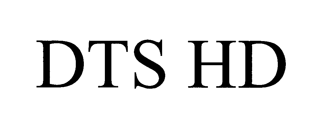 Trademark Logo DTS HD