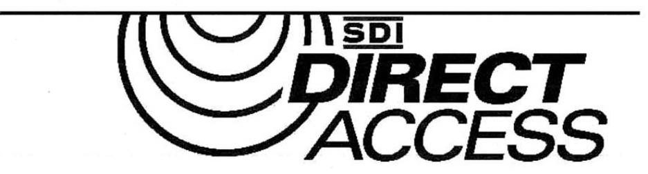  SDI DIRECT ACCESS