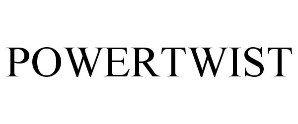 Trademark Logo POWERTWIST