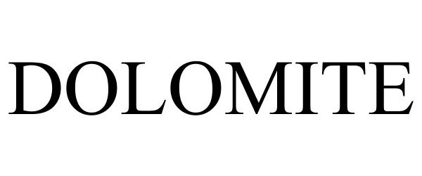 Trademark Logo DOLOMITE