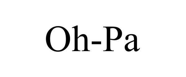 Trademark Logo OH-PA