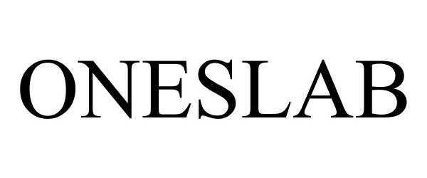 Trademark Logo ONESLAB