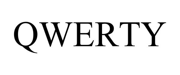 Trademark Logo QWERTY