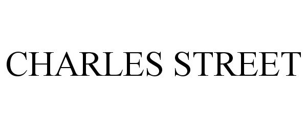 Trademark Logo CHARLES STREET