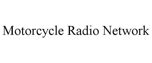  MOTORCYCLE RADIO NETWORK
