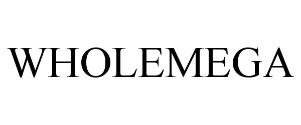 Trademark Logo WHOLEMEGA