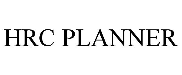 Trademark Logo HRC PLANNER