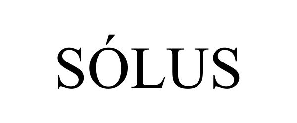 Trademark Logo SÓLUS