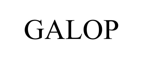 Trademark Logo GALOP