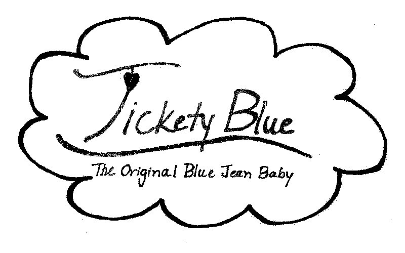 Trademark Logo TICKETY BLUE THE ORIGINAL BLUE JEAN BABY