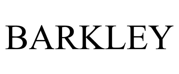 Trademark Logo BARKLEY
