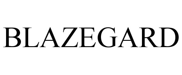 Trademark Logo BLAZEGARD