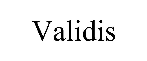  VALIDIS