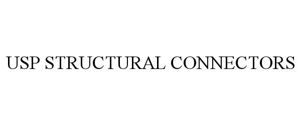 Trademark Logo USP STRUCTURAL CONNECTORS