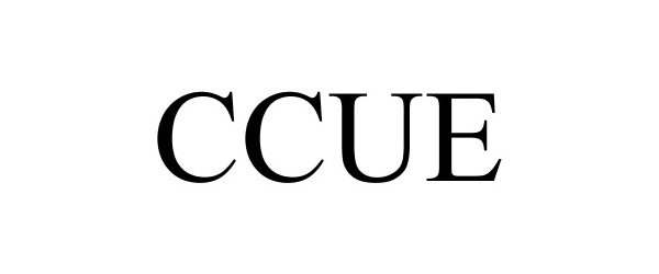 Trademark Logo CCUE