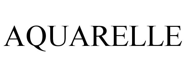 Trademark Logo AQUARELLE
