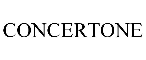 Trademark Logo CONCERTONE