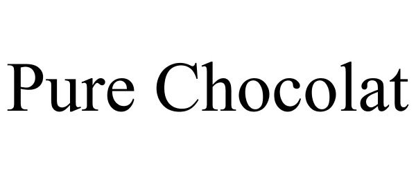 Trademark Logo PURE CHOCOLAT