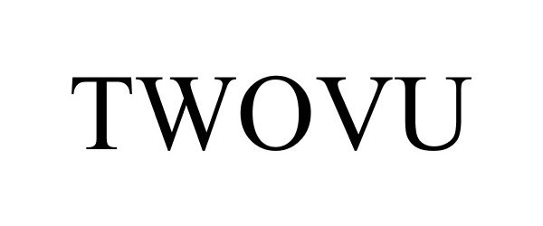 Trademark Logo TWOVU
