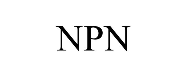 Trademark Logo NPN