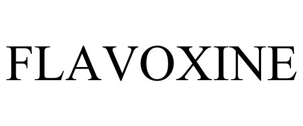Trademark Logo FLAVOXINE
