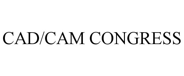  CAD/CAM CONGRESS