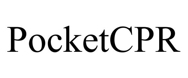 Trademark Logo POCKETCPR