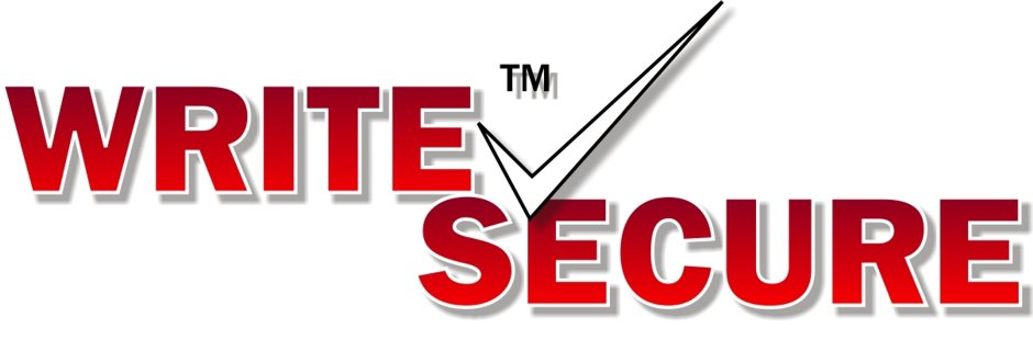 Trademark Logo WRITE SECURE