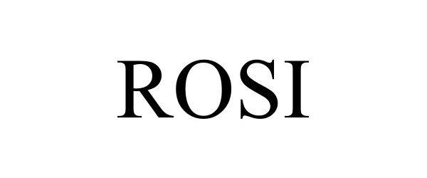ROSI - Opinion Research Corporation Trademark Registration