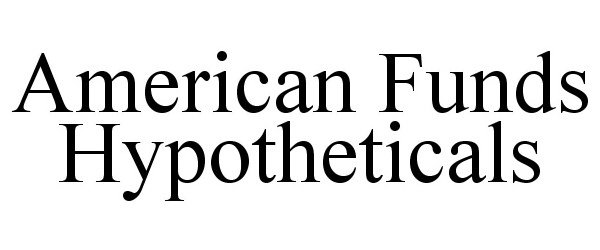 Trademark Logo AMERICAN FUNDS HYPOTHETICALS
