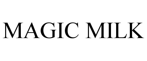 Trademark Logo MAGIC MILK