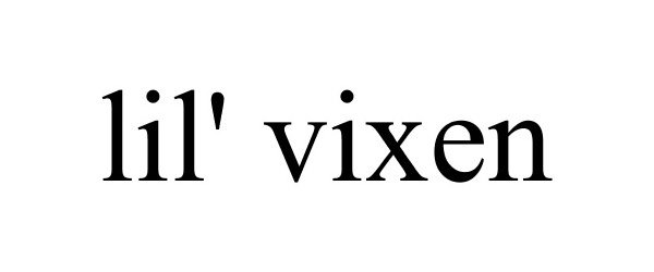 Trademark Logo LIL' VIXEN