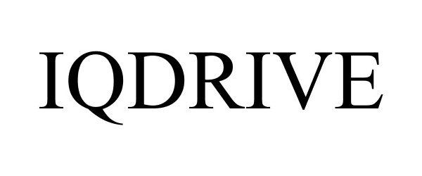 Trademark Logo IQDRIVE