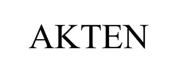 Trademark Logo AKTEN