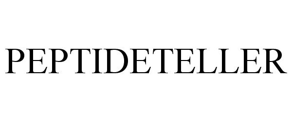 Trademark Logo PEPTIDETELLER