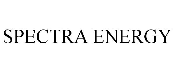Trademark Logo SPECTRA ENERGY