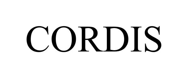 Trademark Logo CORDIS
