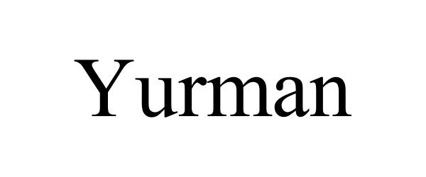 Trademark Logo YURMAN