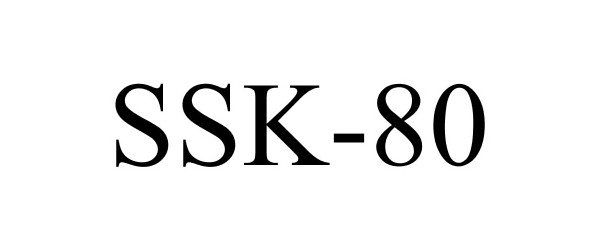 Trademark Logo SSK-80